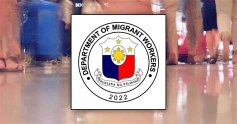 DEPARTMENT OF MIGRANT WORKERS OVERSEAS .
